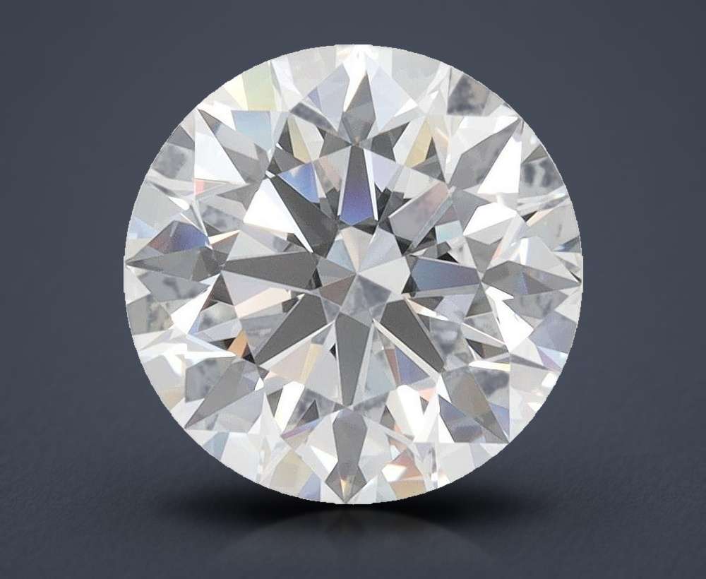 3.43 Carat Round Lab Diamond