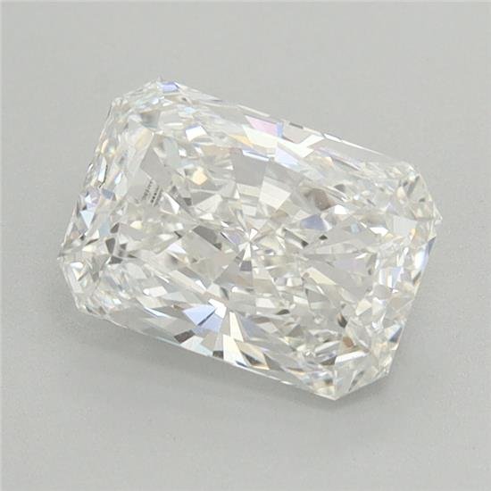 1.53ct F VS2 Rare Carat Ideal Cut Radiant Lab Grown Diamond