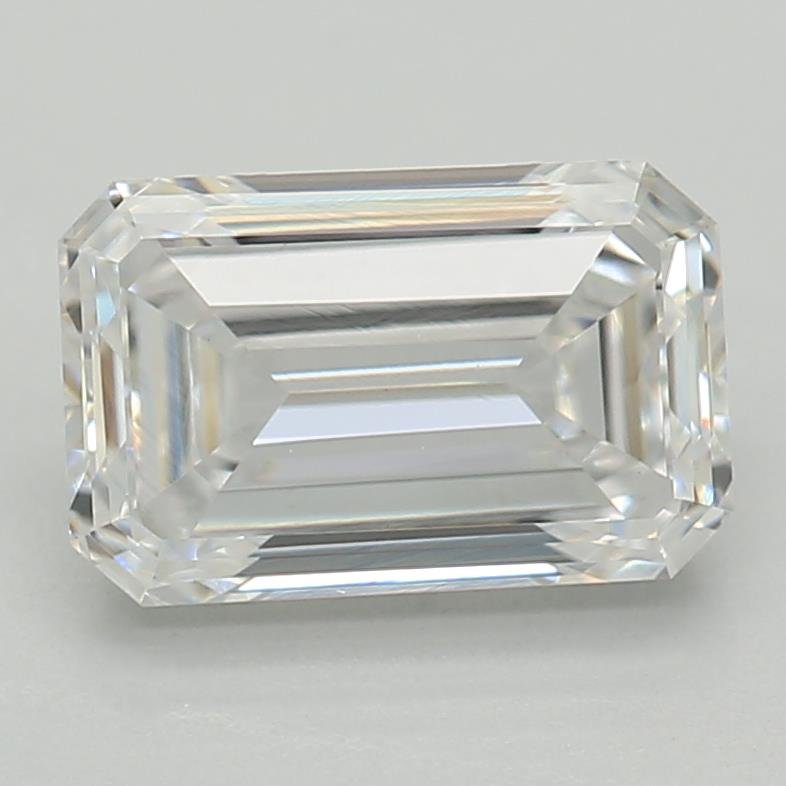 1.01ct D VVS2 Excellent Cut Emerald Lab Grown Diamond