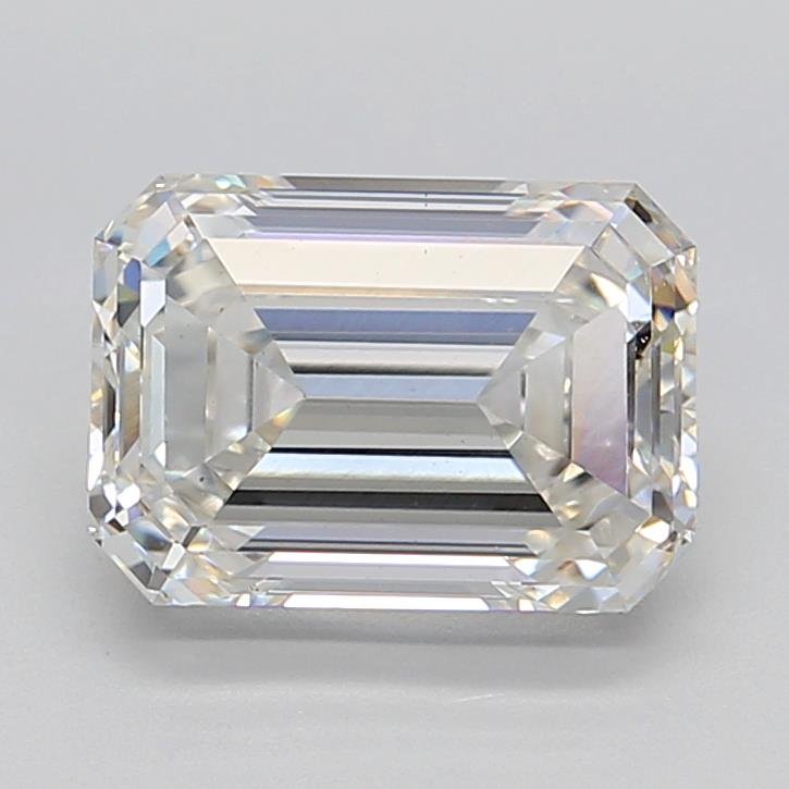 3.01ct G VS1 Rare Carat Ideal Cut Emerald Lab Grown Diamond