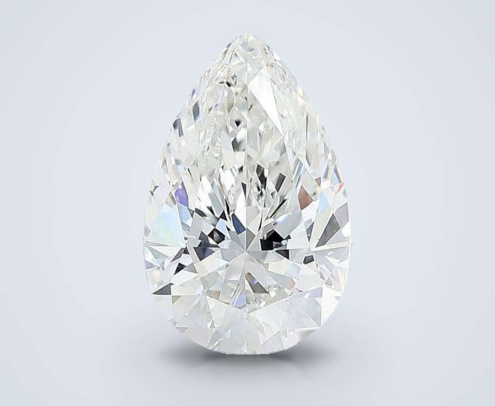 1.56 Carat Pear Lab Diamond
