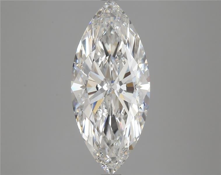 3.43ct G VS2 Rare Carat Ideal Cut Marquise Lab Grown Diamond