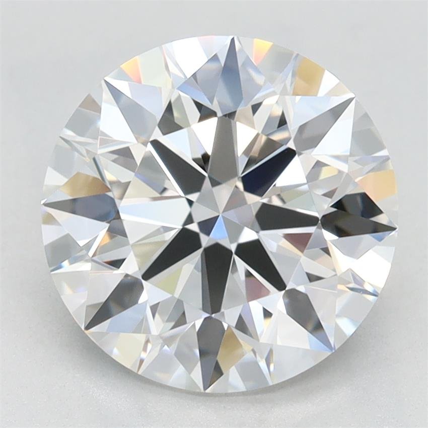 2.62ct E VVS1 Rare Carat Ideal Cut Round Lab Grown Diamond