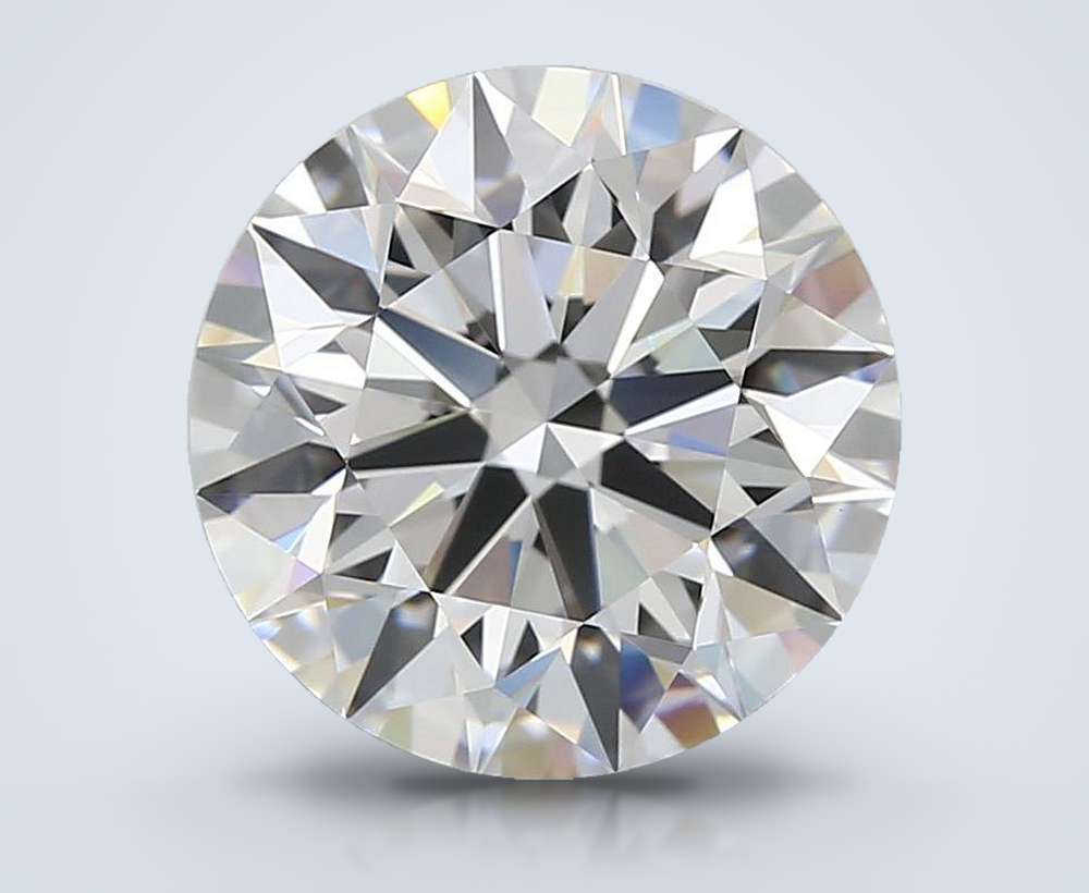 4.03 Carat Round Lab Diamond