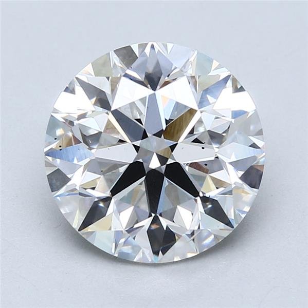 4.01ct E VS2 Excellent Cut Round Lab Grown Diamond