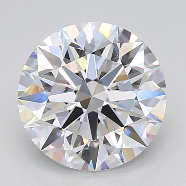 2.29ct D VVS1 Rare Carat Ideal Cut Round Lab Grown Diamond