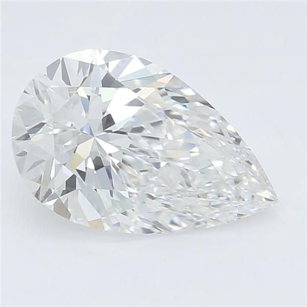 1.11ct E VS1 Rare Carat Ideal Cut Pear Lab Grown Diamond
