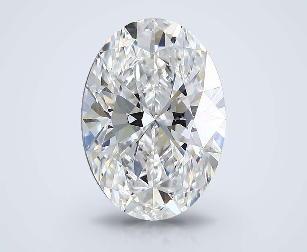 4.07 Carat Oval Lab Diamond