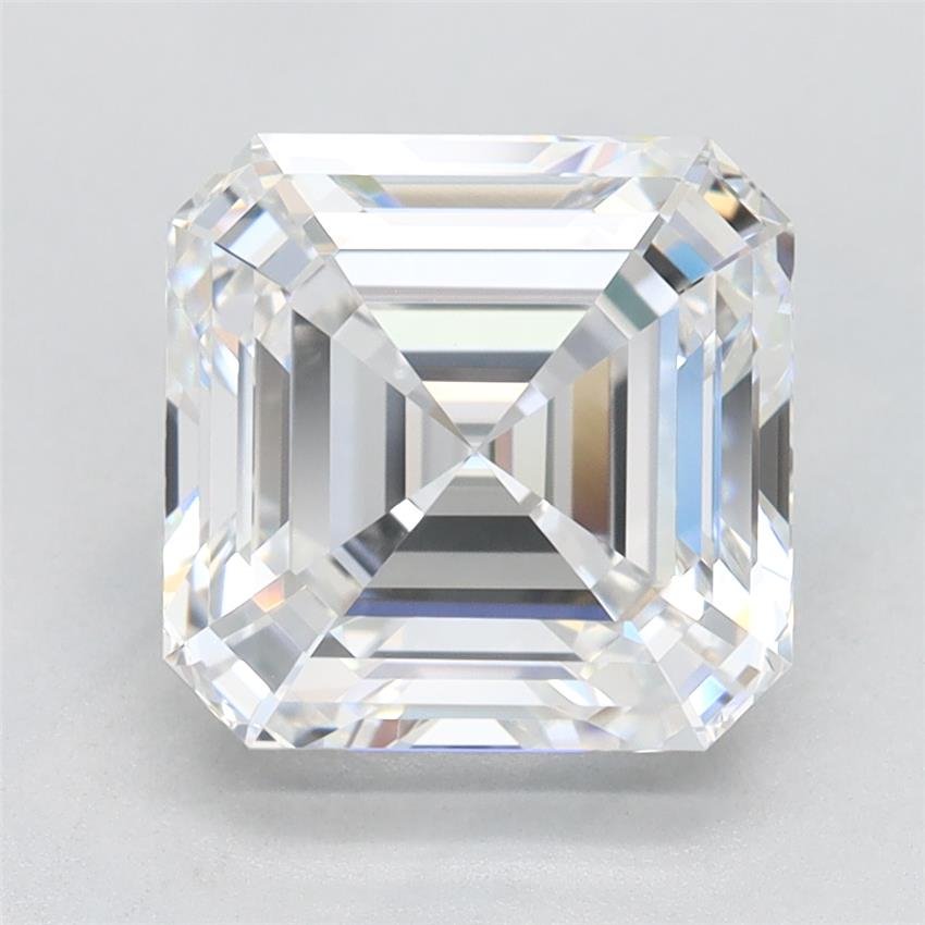 3.10ct D VVS1 Rare Carat Ideal Cut Asscher Lab Grown Diamond