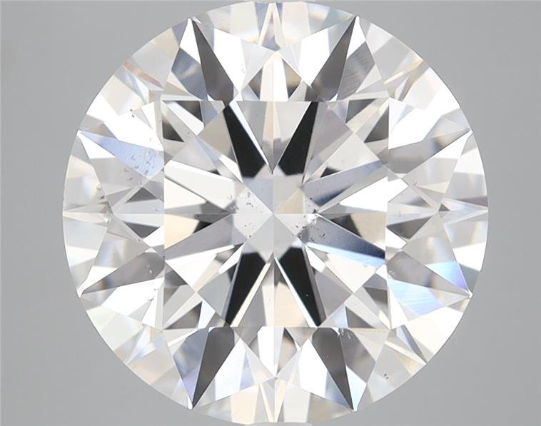 5.73ct E SI1 Rare Carat Ideal Cut Round Lab Grown Diamond