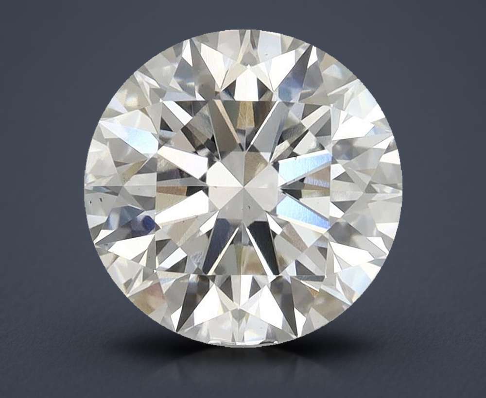 3.25 Carat Round Lab Diamond