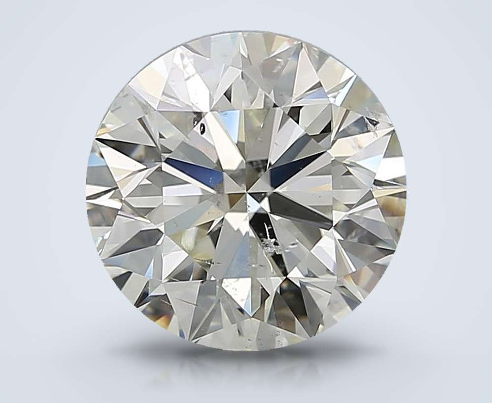 4.01 Carat Round Natural Diamond
