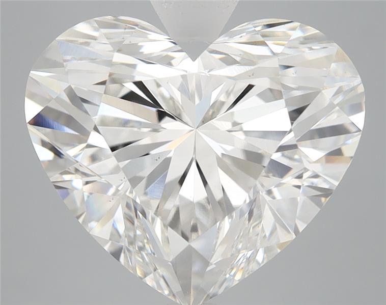 7.13ct F VS1 Rare Carat Ideal Cut Heart Lab Grown Diamond