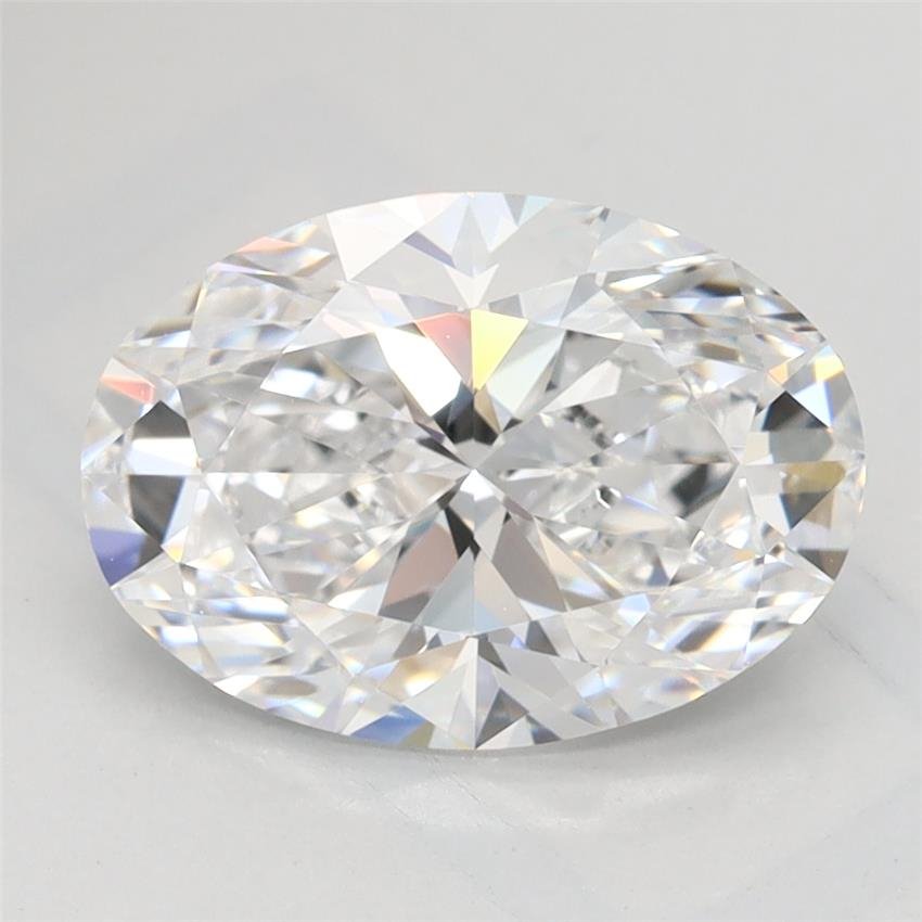 2.11ct D VVS1 Rare Carat Ideal Cut Oval Lab Grown Diamond