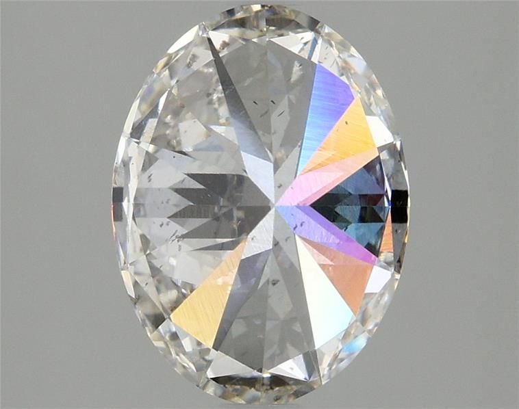 2.35ct H SI1 Rare Carat Ideal Cut Oval Lab Grown Diamond