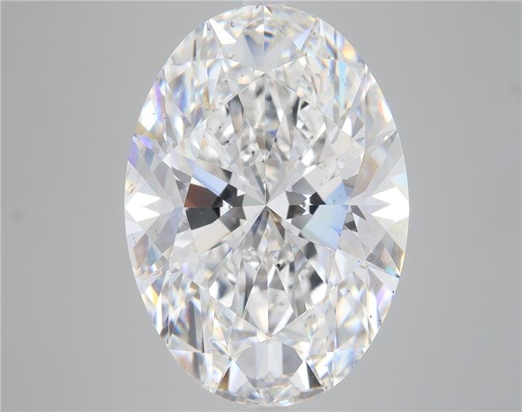 10.85ct F VS2 Rare Carat Ideal Cut Oval Lab Grown Diamond