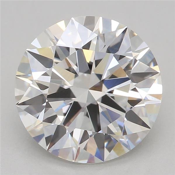 2.03ct F VVS2 Rare Carat Ideal Cut Round Lab Grown Diamond