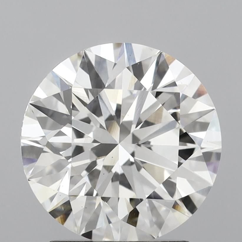 2.24ct G VS2 Rare Carat Ideal Cut Round Lab Grown Diamond