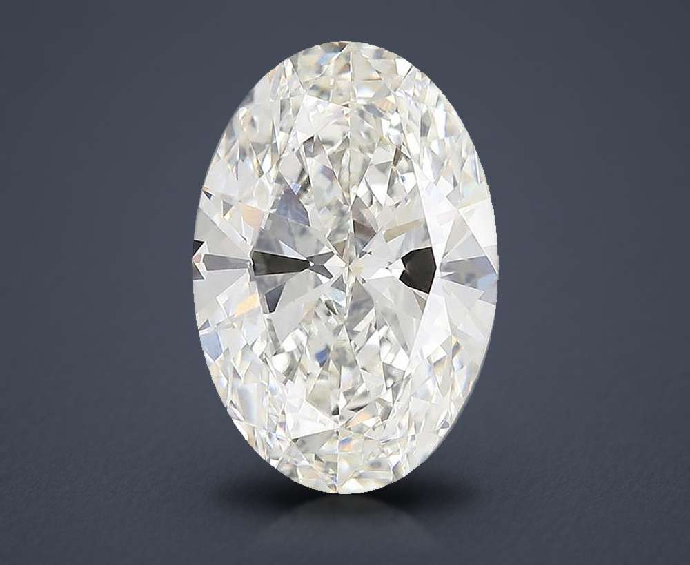 5.50 Carat Oval Lab Diamond