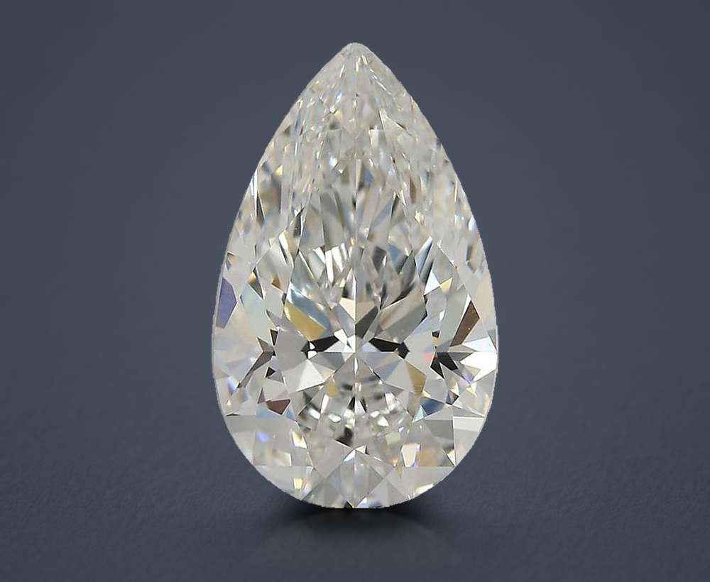 4.02 Carat Pear Lab Diamond