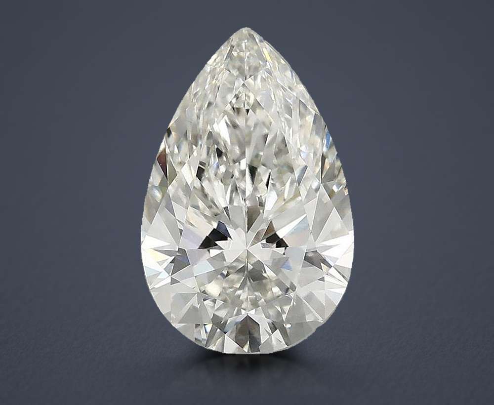2.54 Carat Pear Lab Diamond