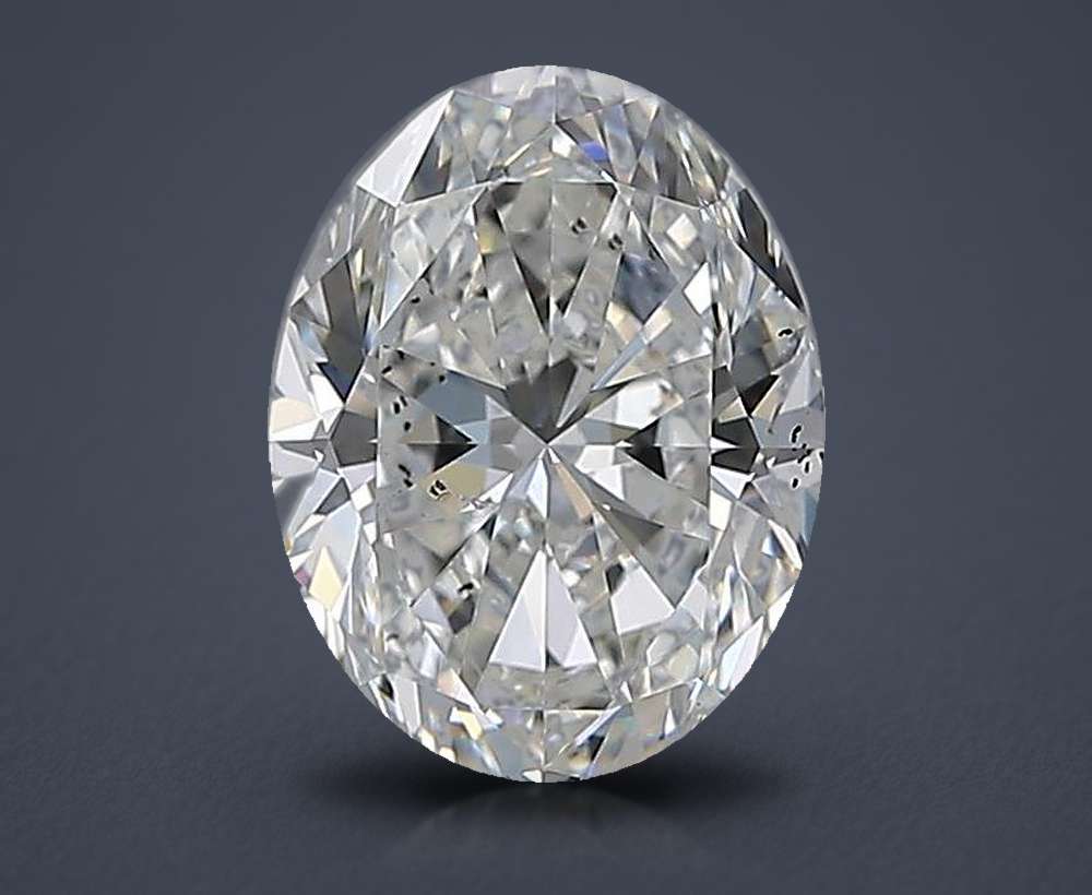 1.70 Carat Oval Natural Diamond