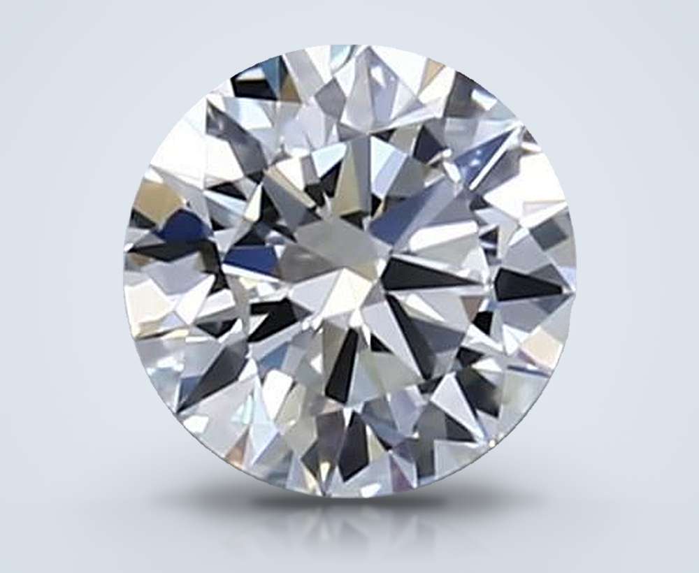 0.61 Carat Round Natural Diamond