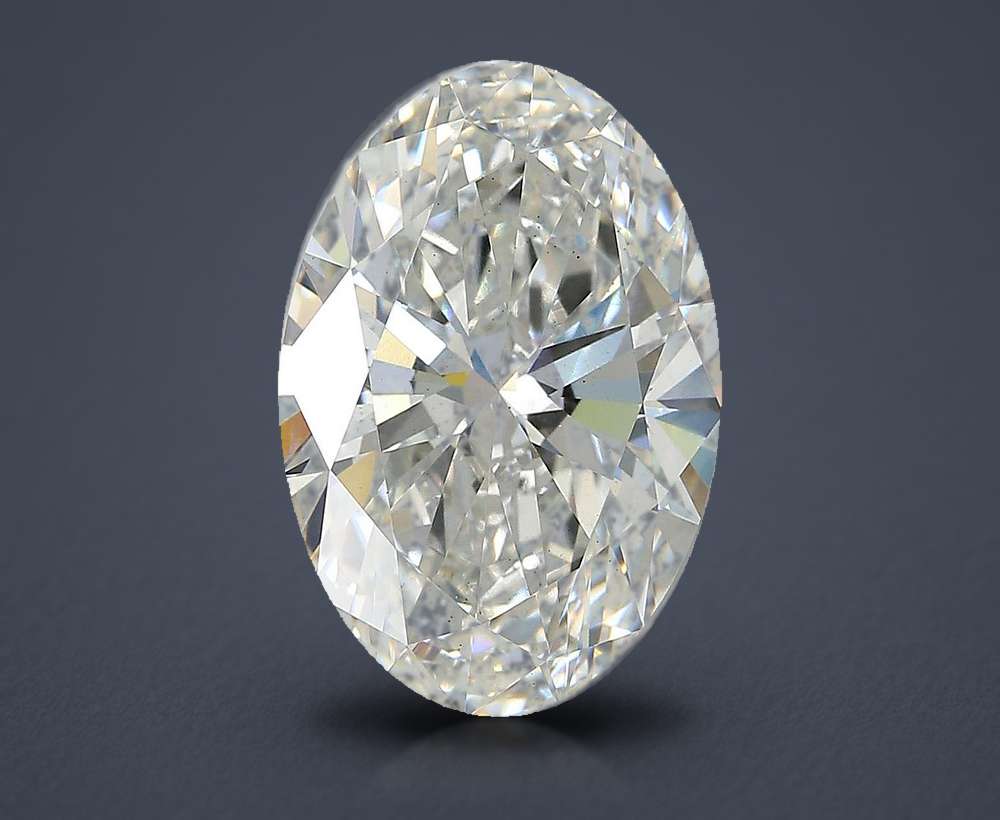 5.19 Carat Oval Lab Diamond