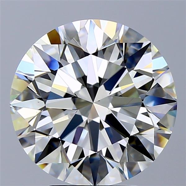 5.00ct J VS1 Rare Carat Ideal Cut Round Diamond