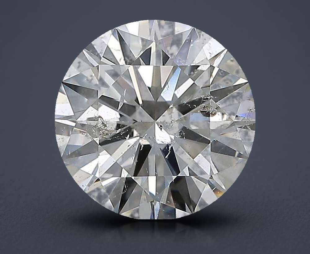 3.01 Carat Round Natural Diamond