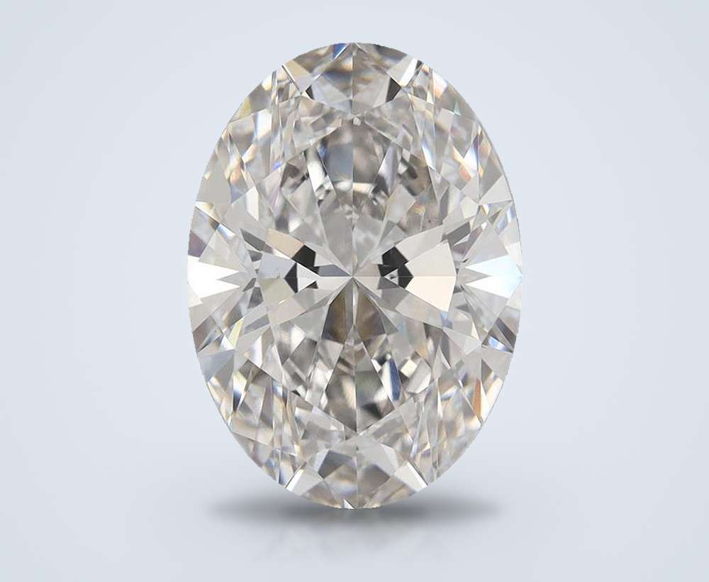 6.24 Carat Oval Lab Diamond