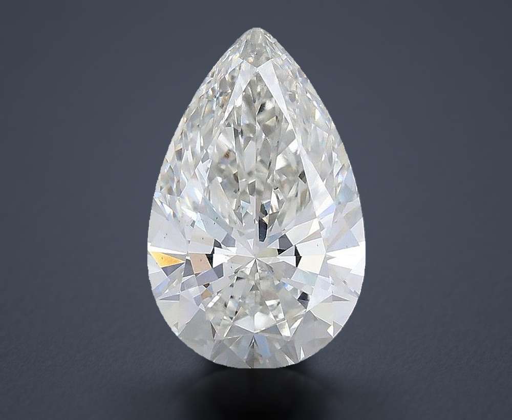 2.04 Carat Pear Lab Diamond