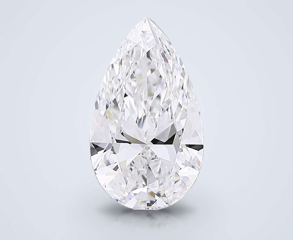 4.71 Carat Pear Lab Diamond