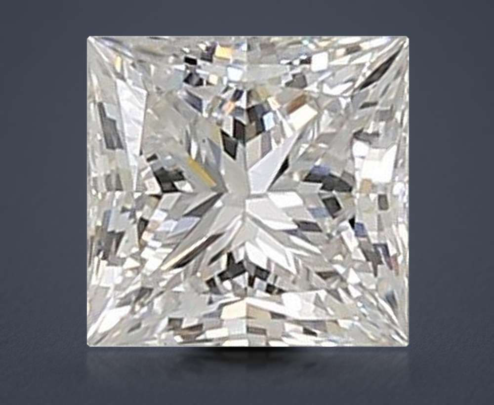 0.72 Carat Princess Lab Diamond