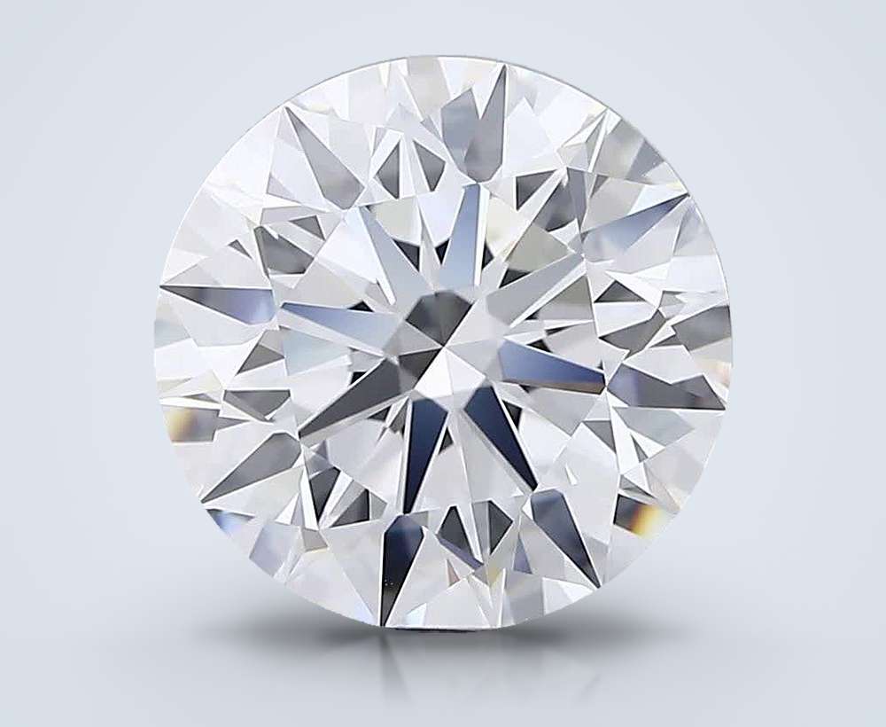 6.03 Carat Round Lab Diamond