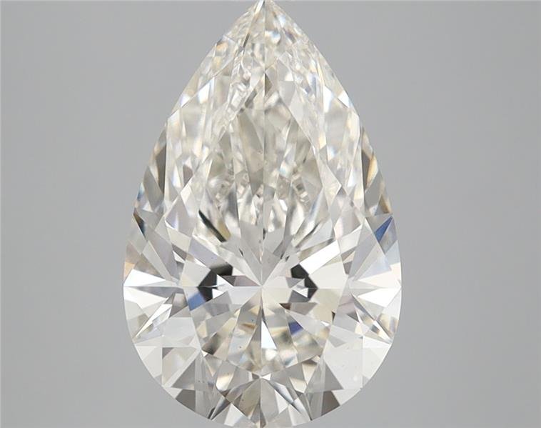 2.59ct H VS1 Rare Carat Ideal Cut Pear Lab Grown Diamond