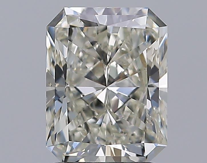 2.01ct K SI1 Rare Carat Ideal Cut Radiant Diamond