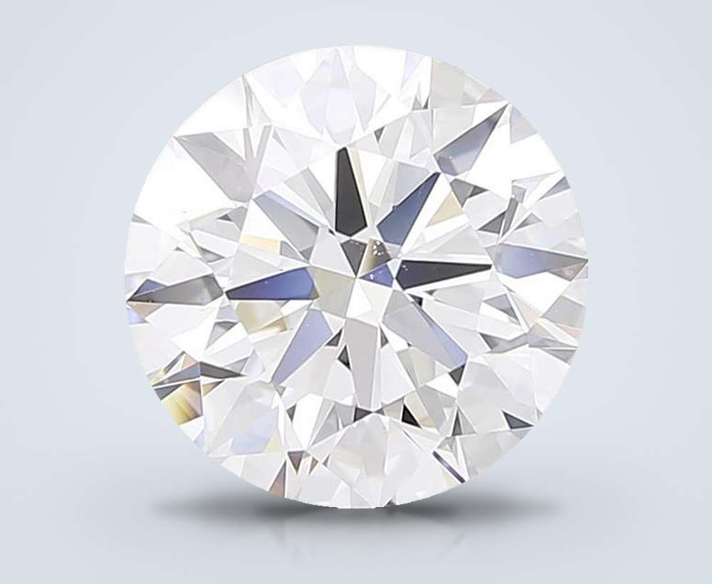 3.60 Carat Round Lab Diamond