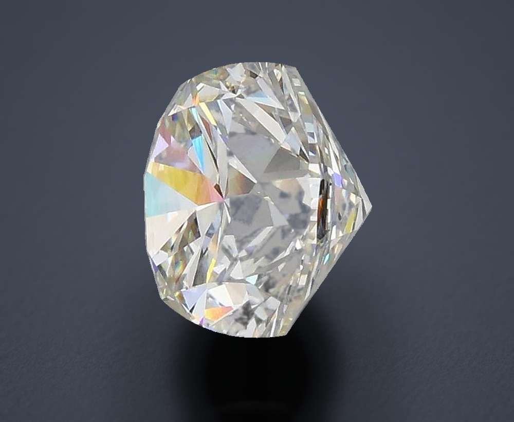 3.04 Carat Round Lab Diamond