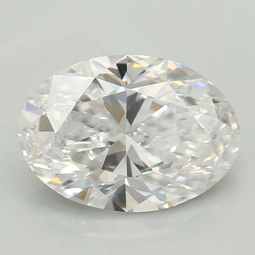 0.96ct D VS1 Rare Carat Ideal Cut Oval Lab Grown Diamond