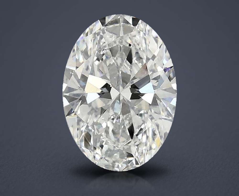 1.42 Carat Oval Lab Diamond