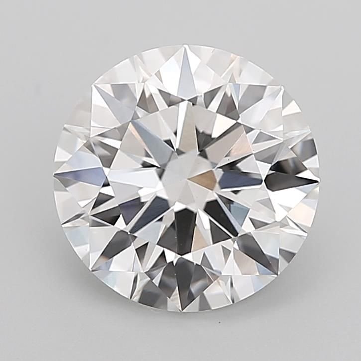 3.09ct F VS1 Rare Carat Ideal Cut Round Lab Grown Diamond