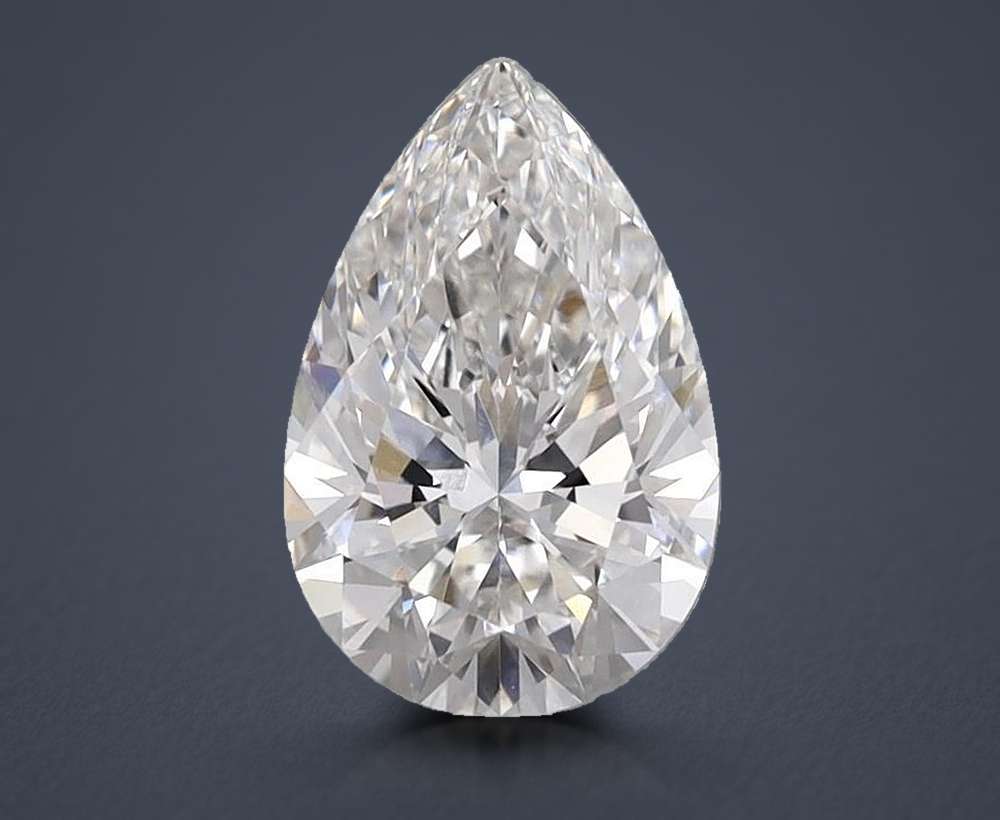 1.56 Carat Pear Lab Diamond