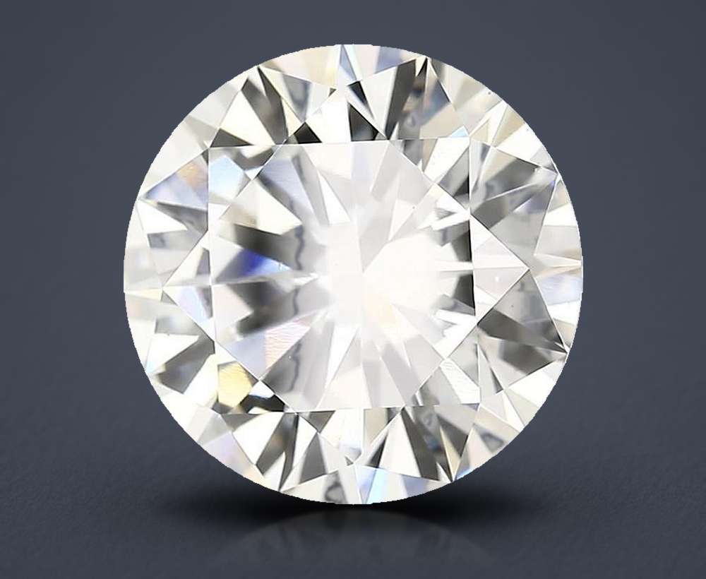 5.76 Carat Round Lab Diamond