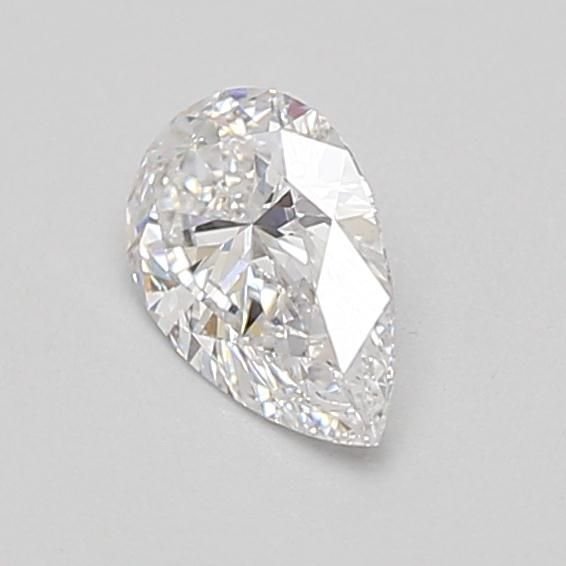 0.64ct D VS2 Rare Carat Ideal Cut Pear Lab Grown Diamond