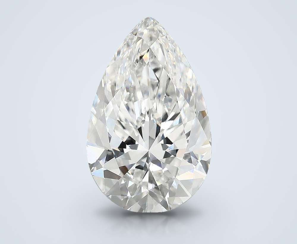 6.00 Carat Pear Lab Diamond