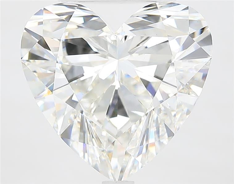 6.18ct G VS1 Rare Carat Ideal Cut Heart Lab Grown Diamond