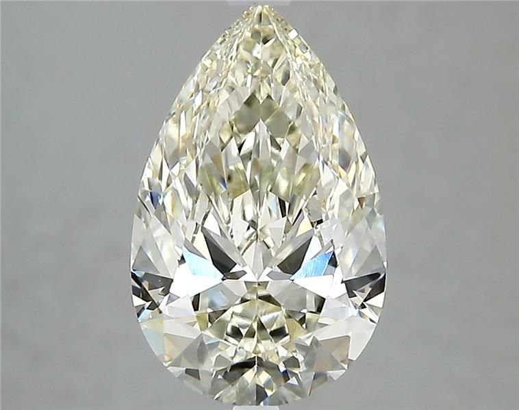2.71ct J VS1 Rare Carat Ideal Cut Pear Diamond