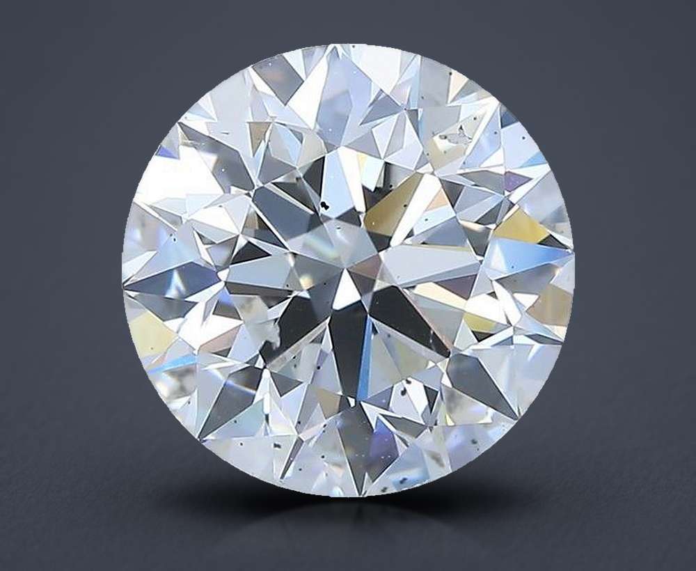 3.61 Carat Round Natural Diamond