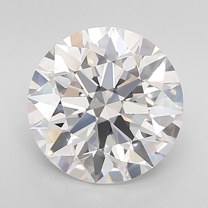 3.54ct E VVS2 Rare Carat Ideal Cut Round Lab Grown Diamond